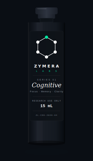Zymera Labs Cognitive Series Vial
